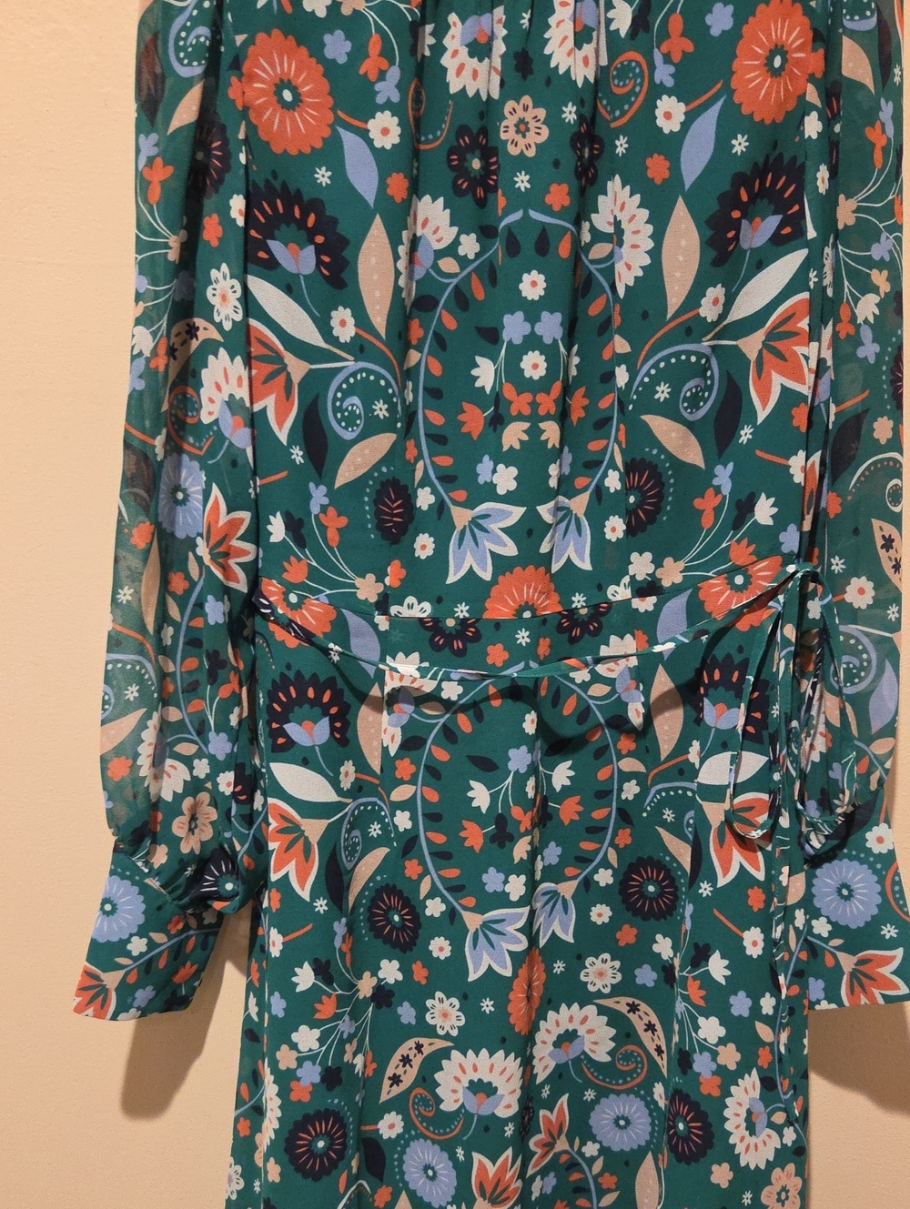 ❤️ NWOT! BODEN BLOSSOM FLORAL LONG SLEEVE DRESS, 4 - Picture 13 of 16